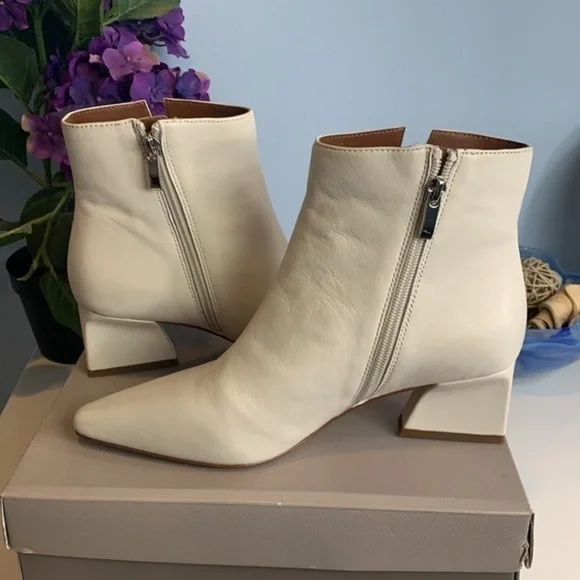 Franco Sarto L - Sandria Leather Booties 7.5 NWB
